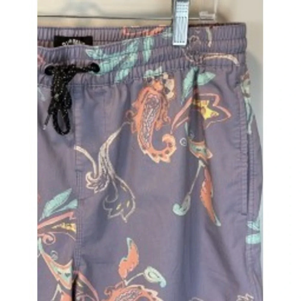 Billabong Good Times Recycler Layback Board Shorts Paisley Size‎ Medium